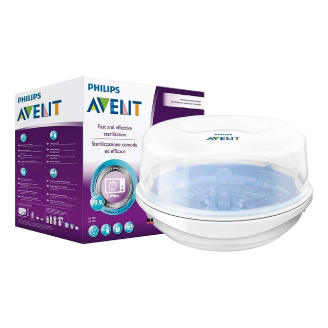 Esterilizador Mamadeira A Vapor De Microondas Philips Avent Esterilizador Mamadeira A Vapor De Microondas Philips Avent