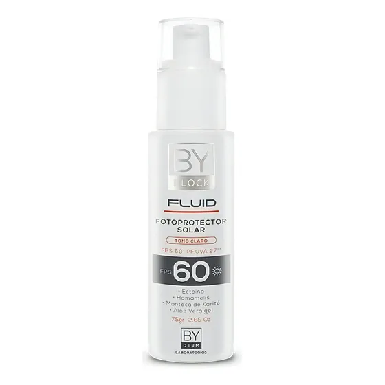 By Derm Byblock FPS60 protector solar en fluido 75g 