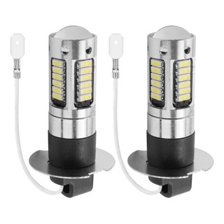 Kit De Lâmpadas Drl H3 Super Bright Led Fog Driving Drl 600 Kit De Lâmpadas Drl H3 Super Bright Led Fog Driving Drl 600