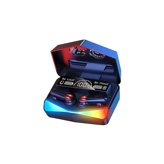 Audífonos Movillano M28 TWS Gamer con Powerbank y Bluetooth