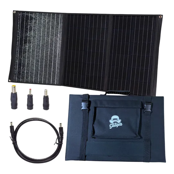 Panel Solar 100w Eficiente Usb Dc Policristalino Portatil
