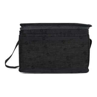 Lancheira Térmica Para Marmita Alimentos Bebidas Forrada Cor Preto Uny Gift Fitness Bolsinha Lancheira Térmica Para Marmita Alimentos Bebidas Forrada Cor Preto Uny Gift Fitness Bolsinha