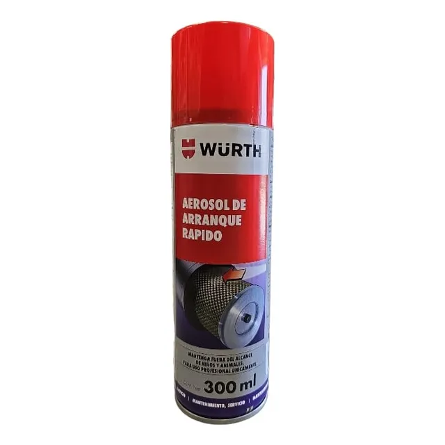 Aerosol De Arranque Rapido Wurth  300ml Diesel Y Gasolina