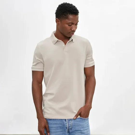 Polo Camisero Algodón Pima Piqué