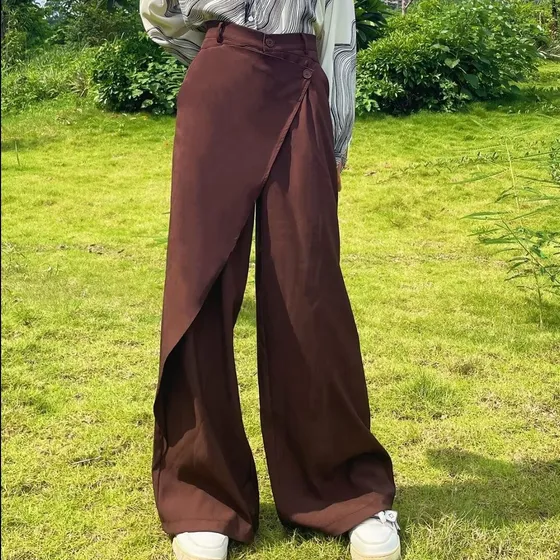 Desfile Retro Para Hombre, Diseño De Pantalones De Limpieza 
