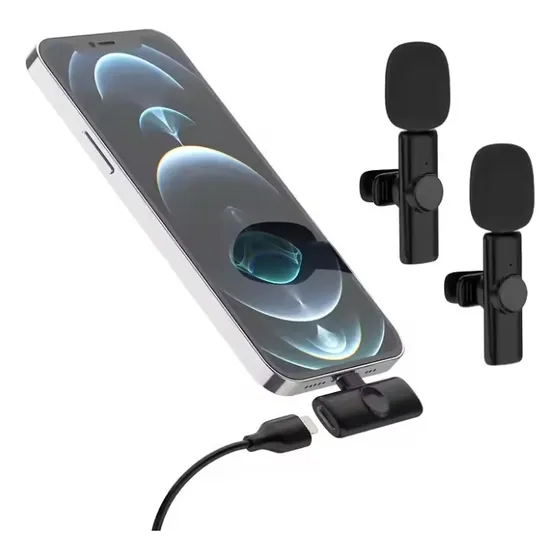 Micrófono Inalámbrico K11 Tipo C O Lightning iPhone Android