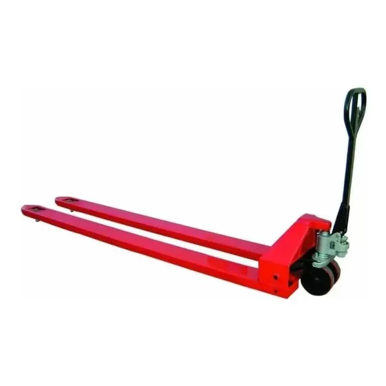 Transpaleta / Zorra Manual 2,5 Toneladas Con Ruedas . Genpar