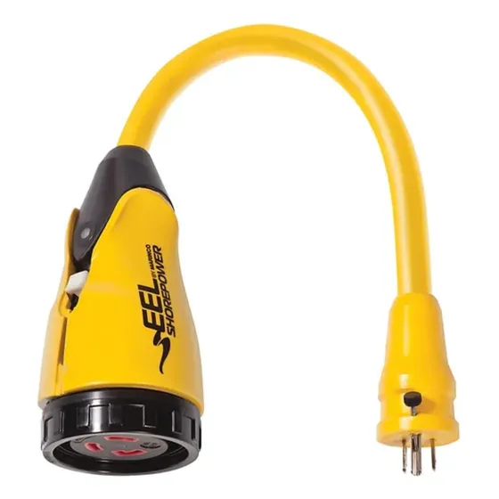 Adaptador Marinco P50430-eel Pigtail 50a Macho 30a Hembra