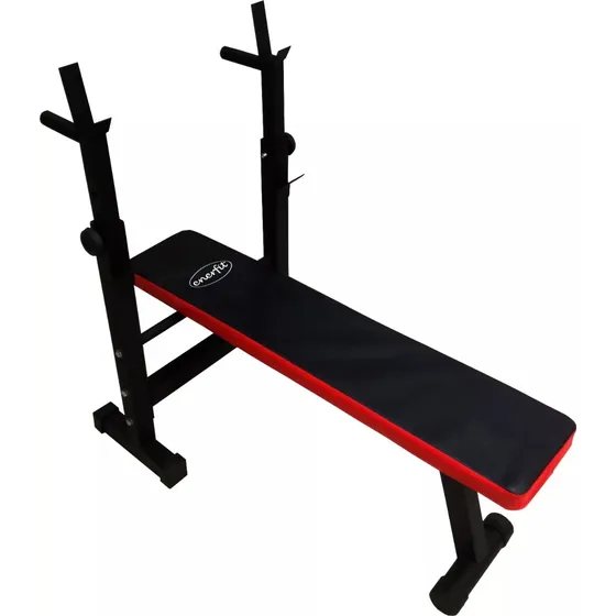 Banco De Pecho Enerfit 1042 Plegable Abdominales + Paralelas