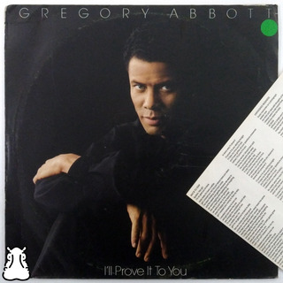 Lp Gregory Abbott - I'll Prove It To You Vinil 1988 Encarte Lp Gregory Abbott - I'll Prove It To You Vinil 1988 Encarte