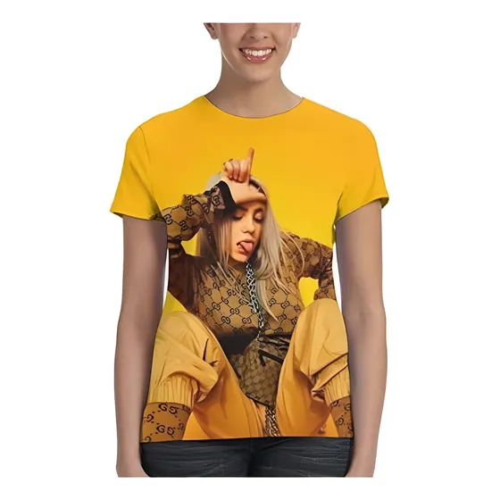 Camisa De Billie Eilish Amarilla