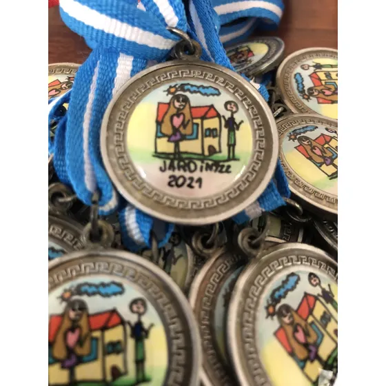 Medalla Personalizada Jadrín Egresados