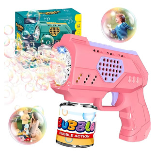 Brinquedo Solta Bolhas De Sabão Automático Pistola Arminha Brinquedo Solta Bolhas De Sabão Automático Pistola Arminha