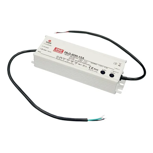 Fuente De Alimentación Led Conmutada HLG-80h-24b De 24 V Y 8