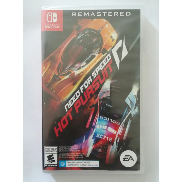 Need For Speed Hot Pursuit Remastered Switch 100% Nuevo