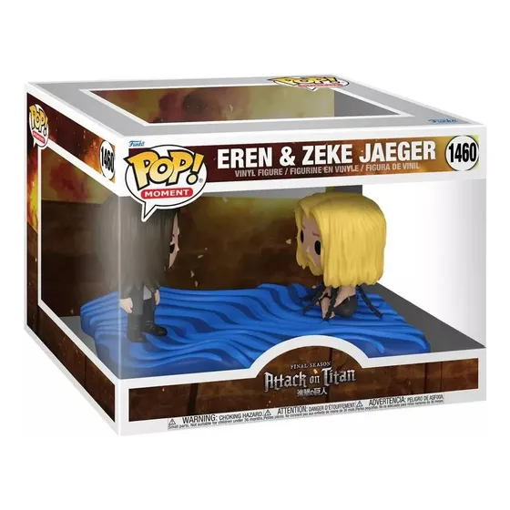 Funko Pop! Moment: Attack On Titan Eren y Zeke