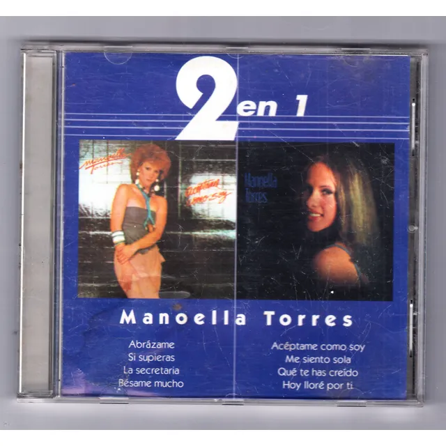 Manoela Torres 2 En 1 Cd Original Usado Qqt. Mz
