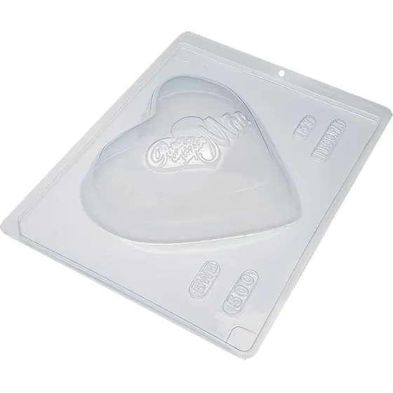 Kit C/ 2 Forminhas De Silicone Coração Super Mãe - 57 Bwb