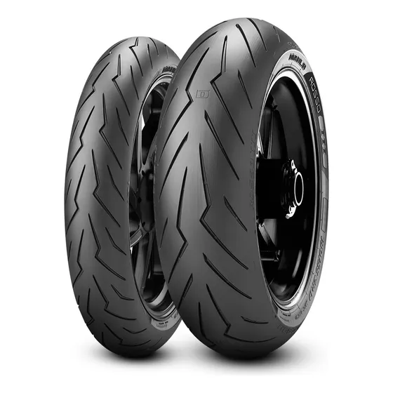 Pneu Moto Pirelli Diablo Rosso 3 110/70-17 E 150/60-17