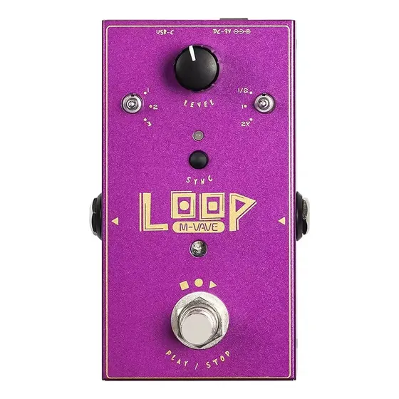 M-vave Loop-ii Looper Pedal De Guitarra Afinador Pedal