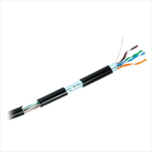 50m De Cable Utp Cat 6 Exterior 100%cobre Blindado