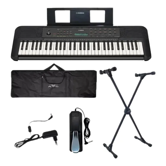 Teclado Portátil Yamaha 61 Teclas Psr E283 + Kit
