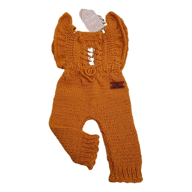 Enteritos Jardineros, Tejidos A Mano, Ropa Bebé.