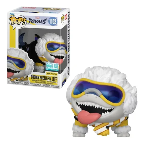 Funko Pop Cuddly Fuzzlefin Jeff Marvel Rivals #1152 | MercadoLivre