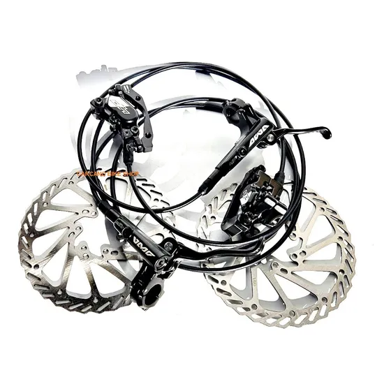 Kit De Frenos Hidraulicos Mtb Awa 4 Pistones - Discos 160mm