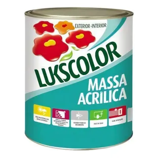 Massa Para Construção Lukscolor Massa Pva Lukscolor Massa AcrĂlica 1,4kg Com Acabamento Fosco Para Exterior X Unidade Massa Para Construção Lukscolor Massa Pva Lukscolor Massa AcrĂlica 1,4kg Com Acabamento Fosco Para Exterior X Unidade