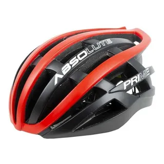 Capacete Absolute Ciclismo Prime Preto E Vermelho In Mold G Capacete Absolute Ciclismo Prime Preto E Vermelho In Mold G