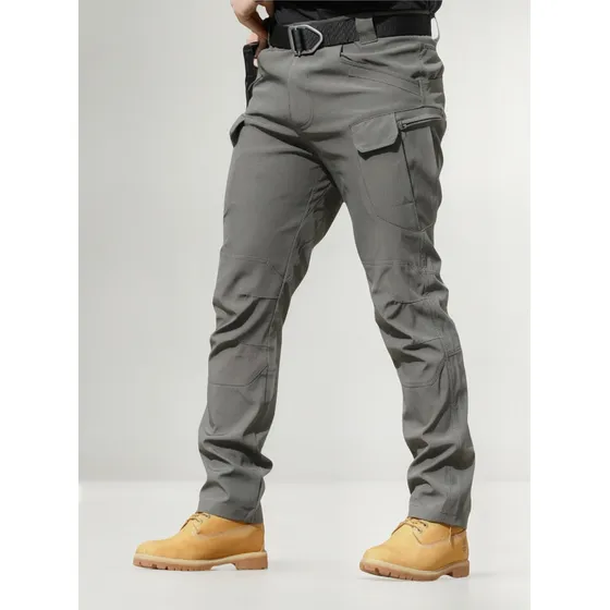 Pantalón Táctico Cargo Anti Desgarro Caza Moto Pesca