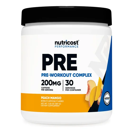 Suplemento Previo Al Entrenamiento Nutricost Pre-workout Com