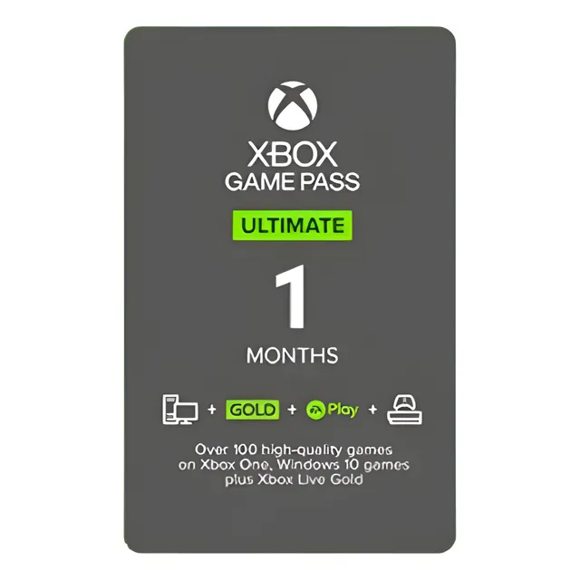Xbox Game Pass Ultimate 1 Mes Global - Código Original