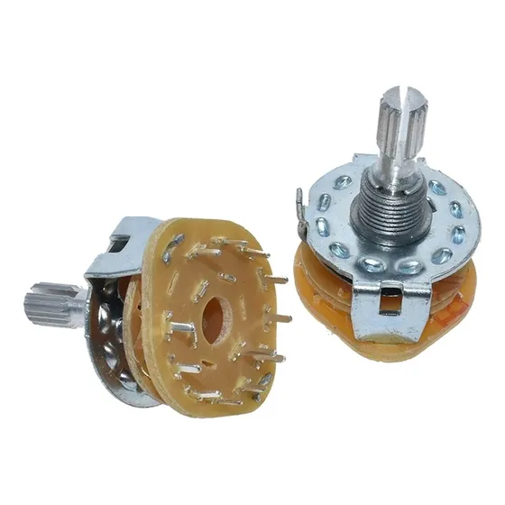 Interruptor Rs25 Switch Rotatorio 1p11t 1 Polo 11 Posiciones