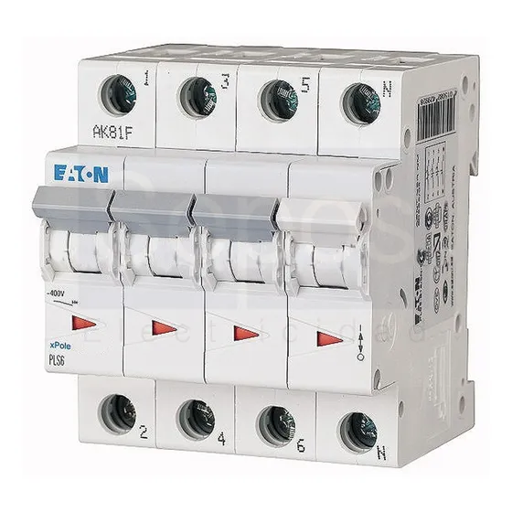 Termica Termomagnetica Tetrapolar 4x20 A Moeller Eaton 4x20a