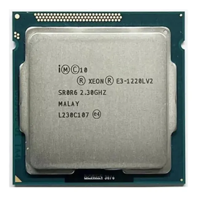 Intel Xeon E3-1220l V2 2 Cores 4 Threads 2.3ghz 17w