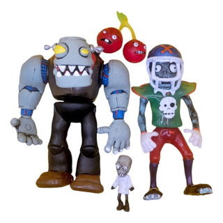 Plantas Vs Zombies : Dr. Zombie + Zombie Americano Con Luz Plantas Vs Zombies : Dr. Zombie + Zombie Americano Con Luz