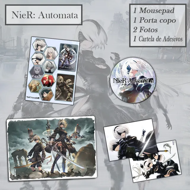 Mouse Pad Anime Kit Com Variações Chaveiro Mousepad M02
