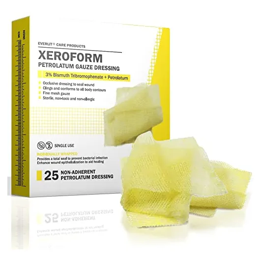 Apósito De Petrolato Xeroform | Apósito Estéril De G...