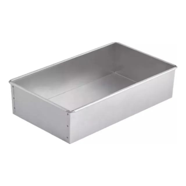 Molde Rectangular Hojalata Num 5 De 10cm Altura.