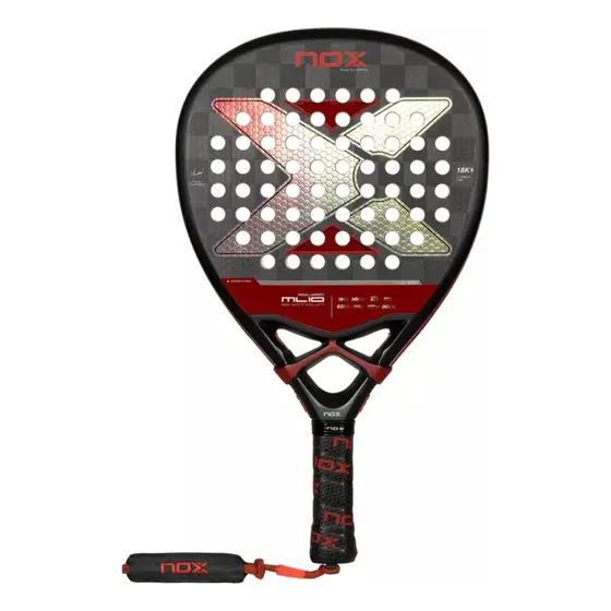 Nox ML10 Shotgun pala de padel color negro y rojo
