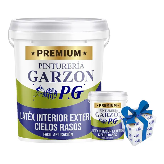 18+3.6 Pintura Int Ext Cielos Antihongos Pg Premium + Regalo