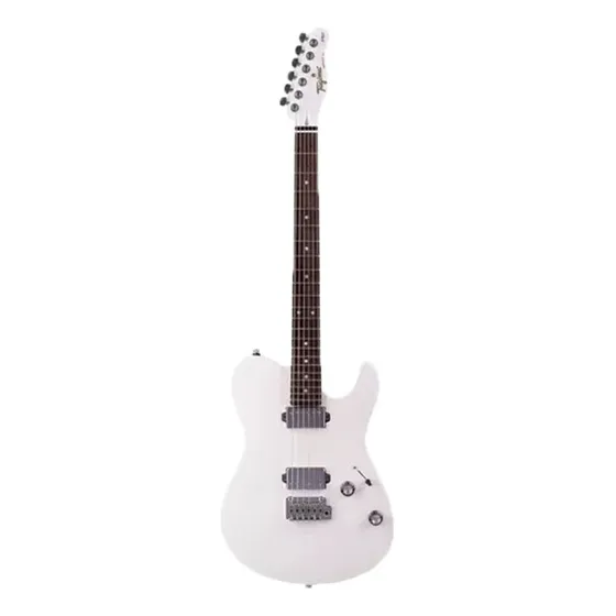 Guitarra Elétrica Tagima Signature Grace 70 de Cedro White Sparkle com Diapasão de Pau Ferro