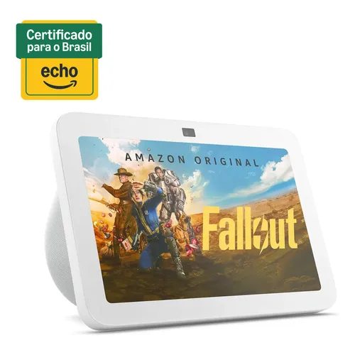 Echo Show 10 3rd Gen com assistente virtual Alexa, display