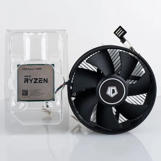 Cuk Amd Ryzen 5 5600g Procesador Escritorio Seis Nucleo Aire