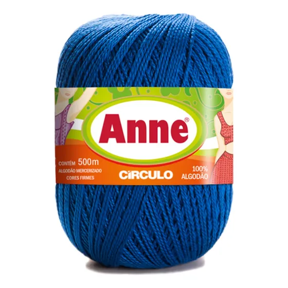 Fio Anne 500m Novelo Tricô Crochê Da Circulo - Escolha A Cor