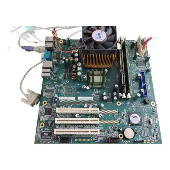 Placa Mãe E Processador Amd Geode 1750 1gb 
