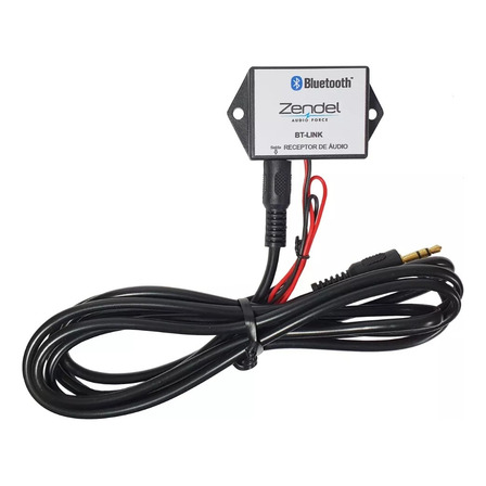 Receptor Áudio Bluetooth Adaptador Link Auxiliar P2 Zendel Receptor Áudio Bluetooth Adaptador Link Auxiliar P2 Zendel