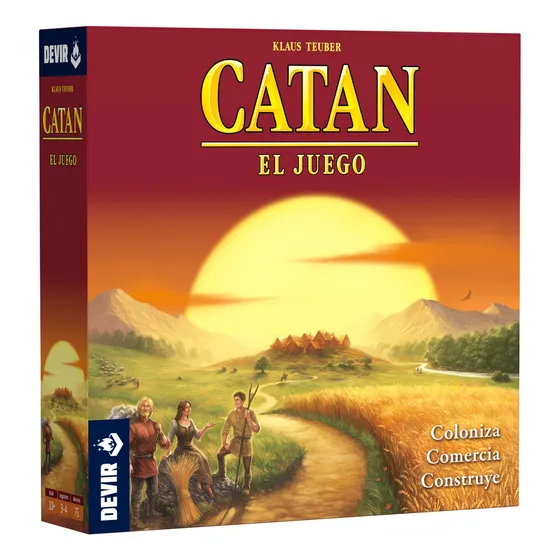 Juego De Mesa Catan Marca Devir Sharif Express